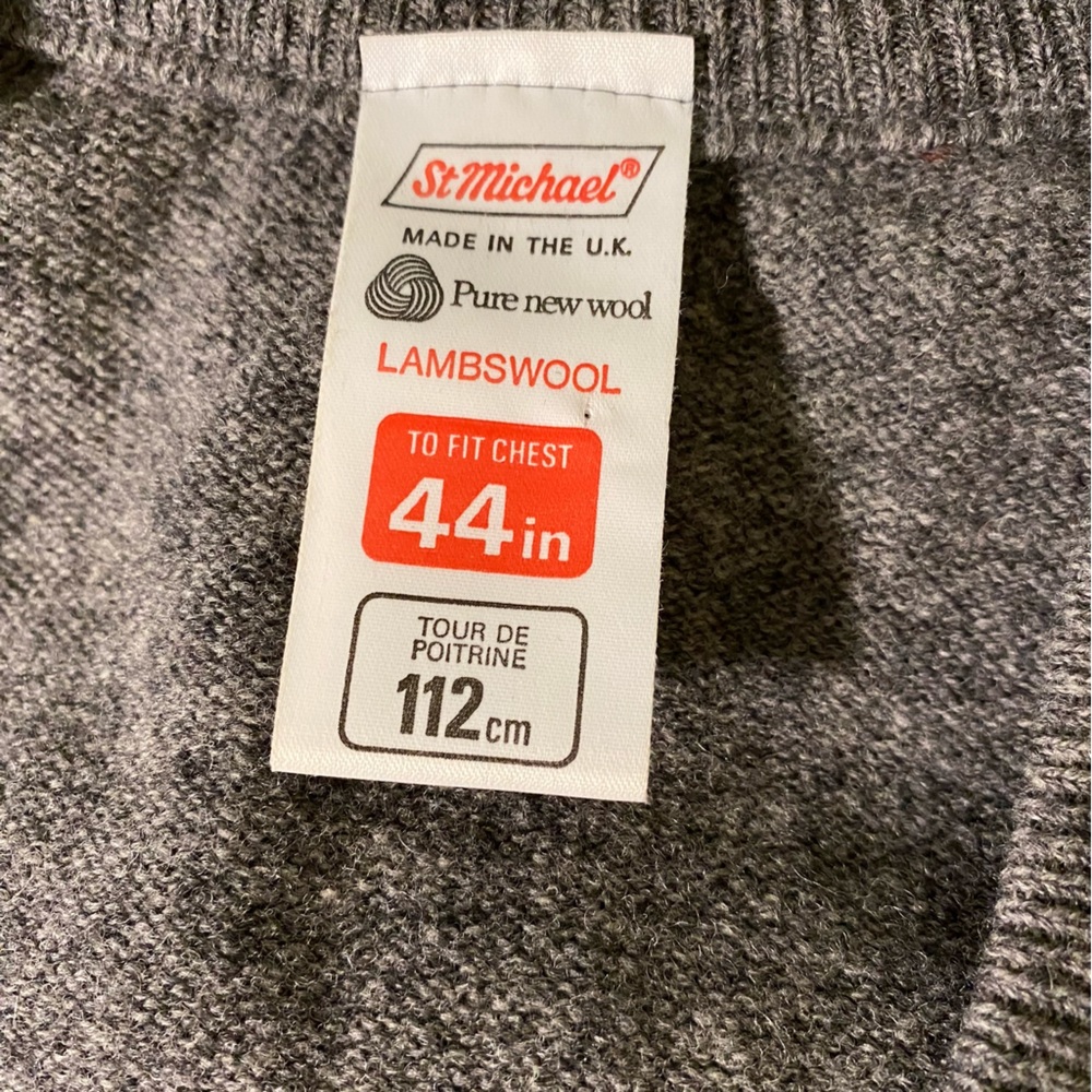 St. Michael Lambswool Sweater - Picture 3 of 6